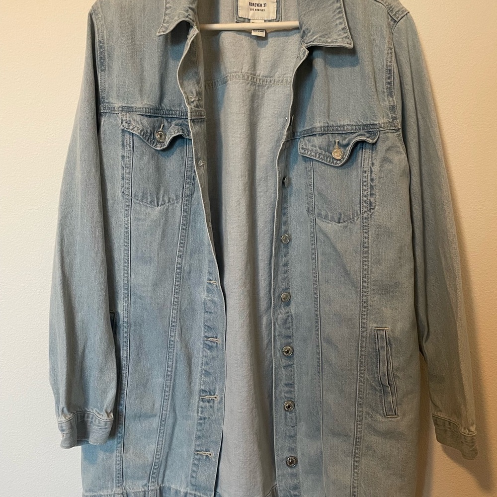 Forever 21 Light Blue Denim Jacket